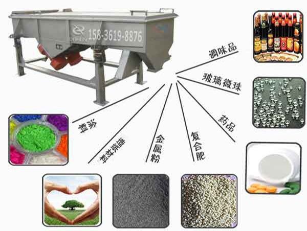 瓜子直線振動篩應用行業(yè)